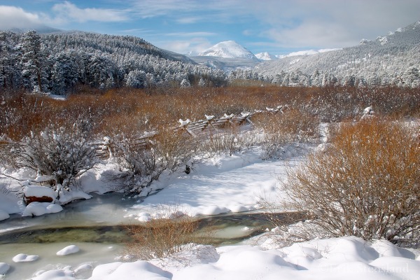 wild basin, snow,